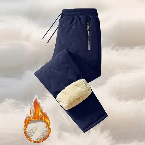 Men’s Thermal Fleece-Lined Winter Pants – Warm, Functional & Stylish Outdoor Trousers