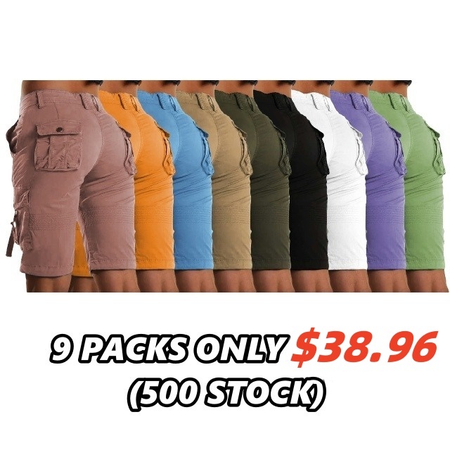 ⚡LIMITED SALE-Flap Pocket Design Bermuda Cargo Shorts
