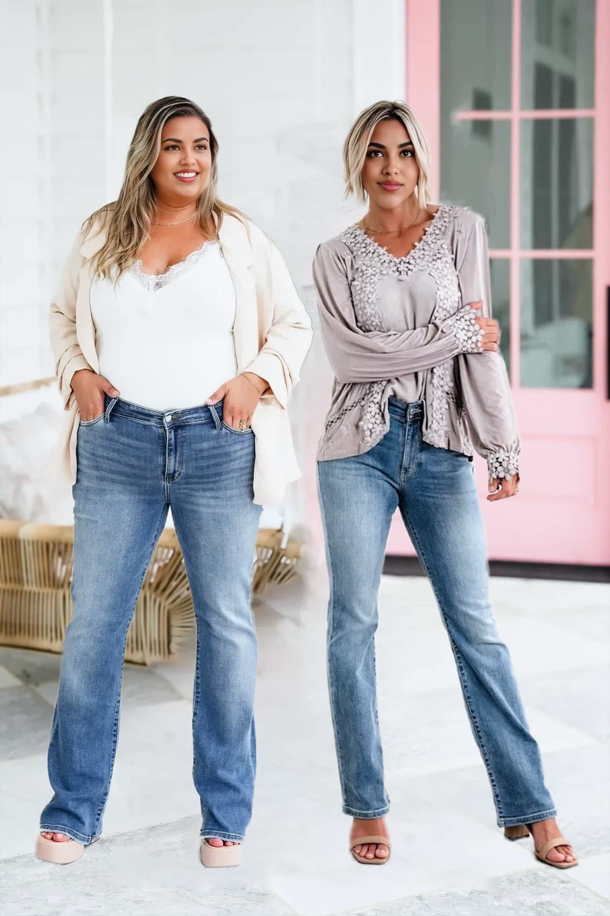Holy Grail Tummy Control Bootcut Jeans (Buy 2 Free Shipping)