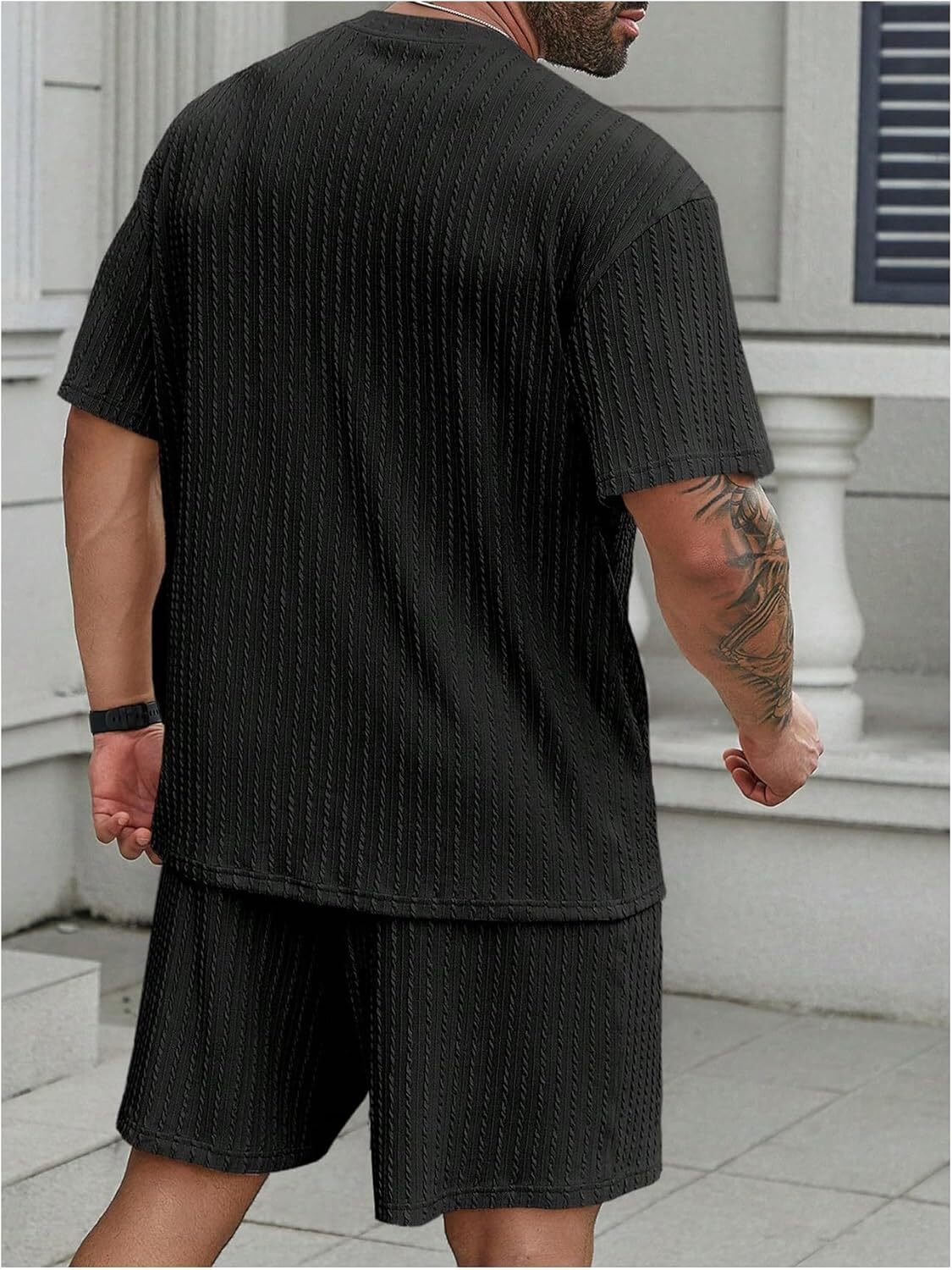 💝Last day promotion! Men's two-piece textured suit