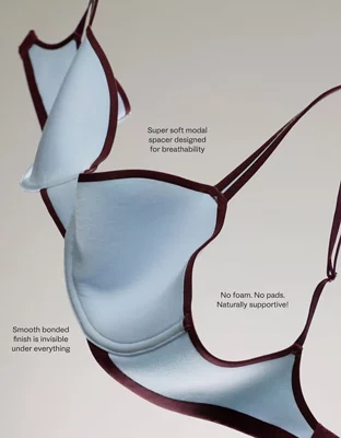 Float Full Coverage Unlined Bra - True Black