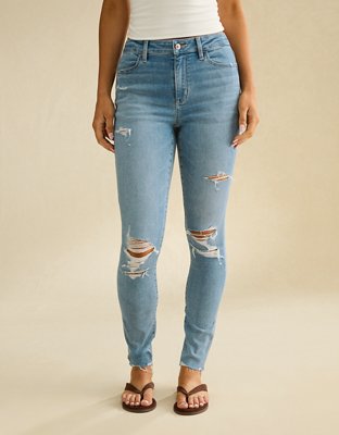 AE High-Waisted Jegging - Medium Indigo