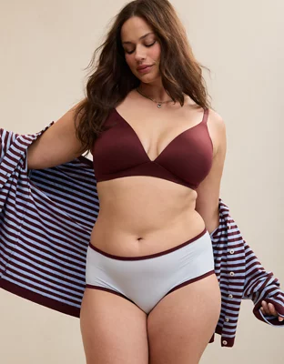 Sunnie Wireless Lightly Lined Bra - Royal Berry
