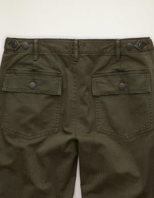AE Flex Loose Fit Lived-In Utility Pant - Olive Moss