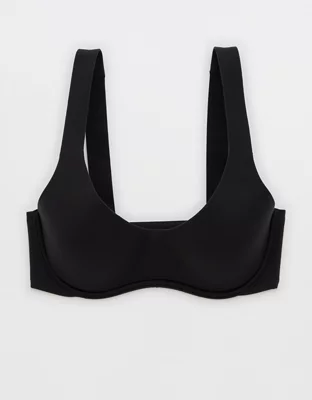 SMOOTHEZ The Scoop Lightly Lined Bra - True Black