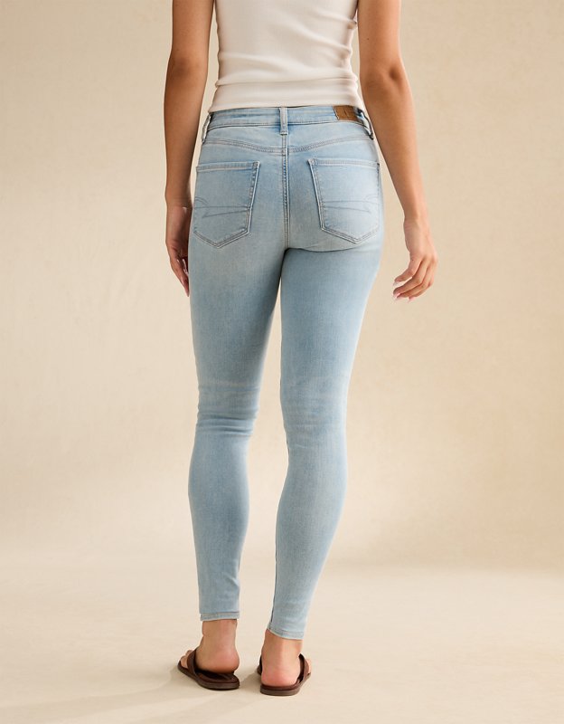 AE High-Waisted Jegging - Moon Stone Light