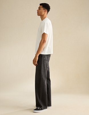 AE Ultra Baggy Jean - Washed Black