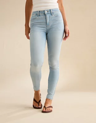 AE High-Waisted Jegging - Moon Stone Light