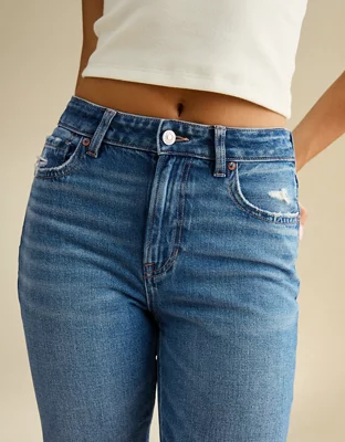 AE Mom Jean - Deep Sea Blue