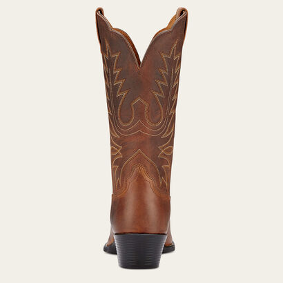 Heritage R Toe Western Boot Heel