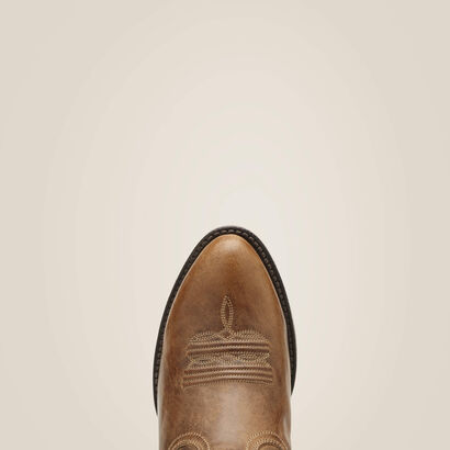 Desert Holly Almond Toe Western Boot Toe