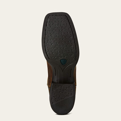 Round Up Wide Square Toe Western Boot Sole