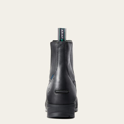 Heritage IV Zip Waterproof Insulated Paddock Boot Heel