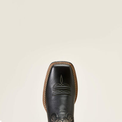 Round Up Remuda Wide Square Toe Western Boot Toe