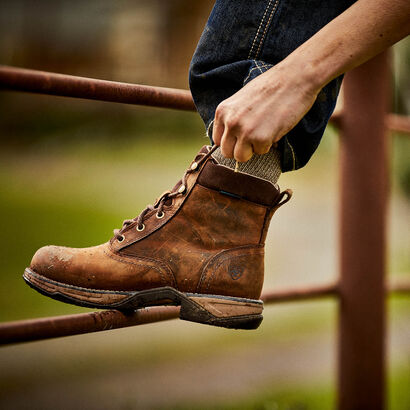 Anthem Round Toe Lacer Waterproof Boot Lifestyle