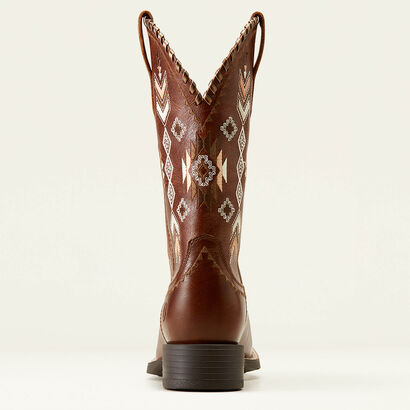 Round Up Skyler Western Boot Heel
