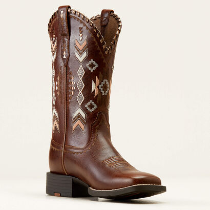 Round Up Skyler Western Boot Medial