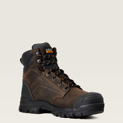 Treadfast 6" Waterproof Steel Toe Work Boot Medial