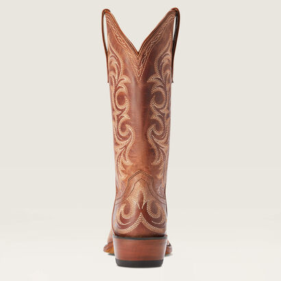 Hazen X Toe Western Boot Heel