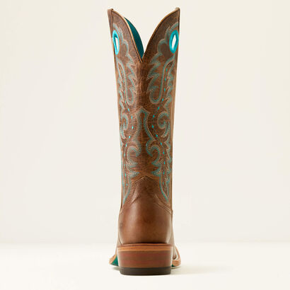 Futurity Boon Cutter Toe Western Boot Heel