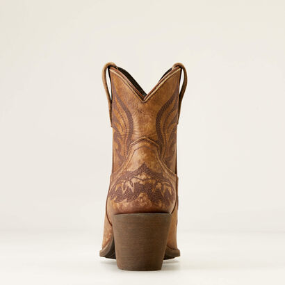 Chandler X Toe Western Boot Heel