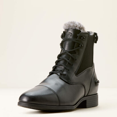 Kendall Back Zip Sherpa Paddock Boot