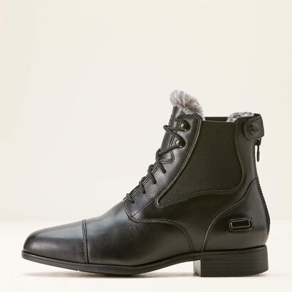 Kendall Back Zip Sherpa Paddock Boot Side