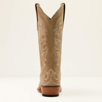 Hazen X Toe Western Boot Heel