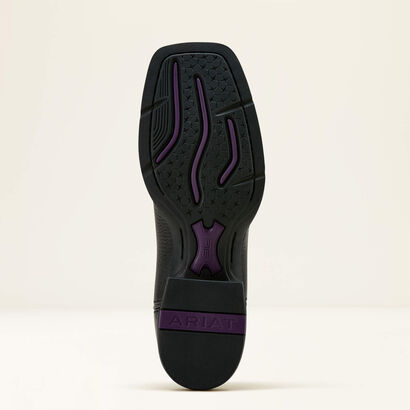 Round Up StretchFit Wide Square Toe Western Boot Sole
