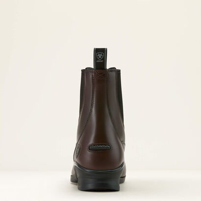 Heritage Zip Paddock Boot Heel