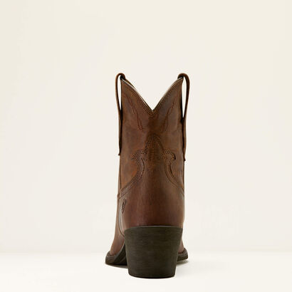 Maggie J Toe Western Boot Heel