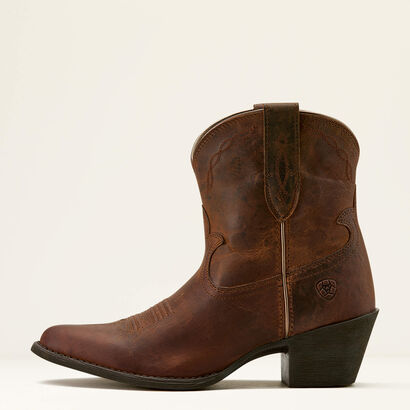 Maggie J Toe Western Boot Side