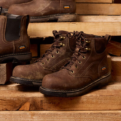 Riveter 6" Waterproof Composite Toe Work Boot Lifestyle