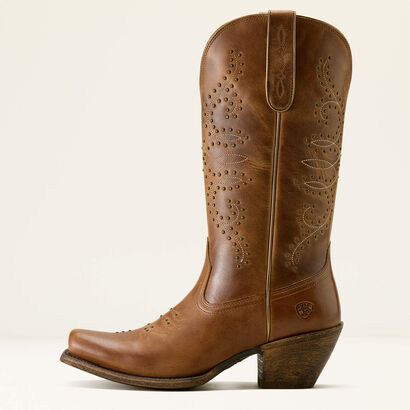 Madison Square Toe Western Boot Side