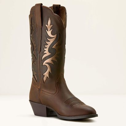 Heritage Retro R Toe Western Boot Medial