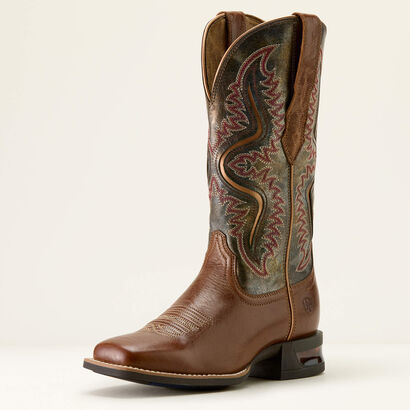 Captivate Wide Square Toe Western Boot