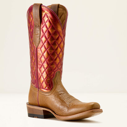 Futurity Denton Narrow Cutter Toe Western Boot Medial