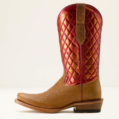 Futurity Denton Narrow Cutter Toe Western Boot Side