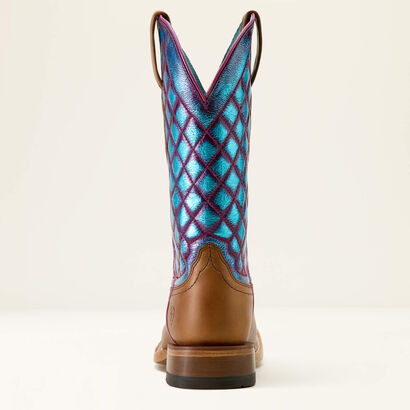 Frontier Wittman Wide Square Toe Western Boot Heel