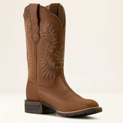 Hybrid Ranchward W Toe Western Boot Medial