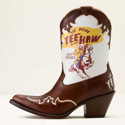 Bandida Sendero J Toe Western Boot Side