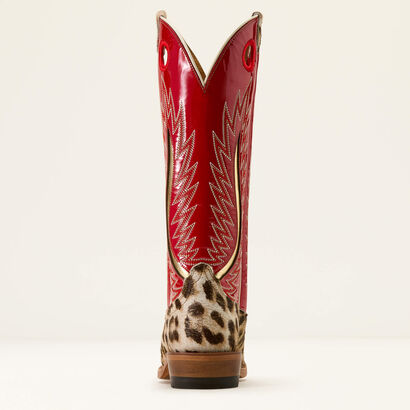 Futurity Fort Worth Narrow Cutter Toe Western Boot Heel