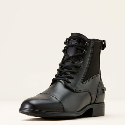 Kendall Back Zip Lace Paddock Boot