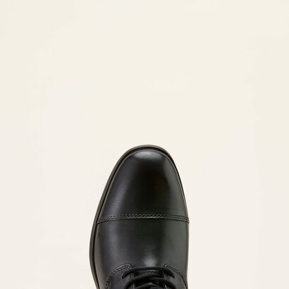 Kendall Back Zip Lace Paddock Boot Toe