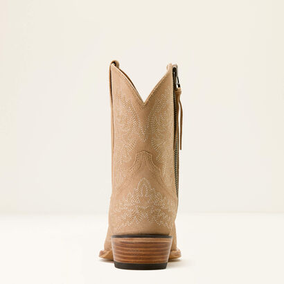 Cate X Toe Western Boot Heel