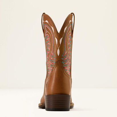 Salina Narrow Cutter Toe Western Boot Heel