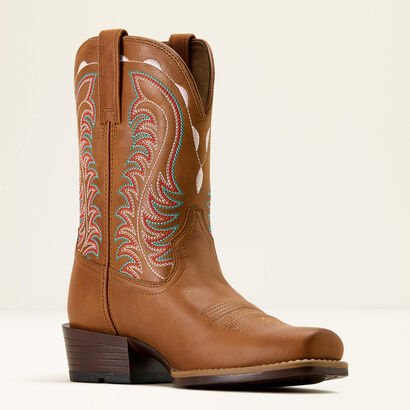Salina Narrow Cutter Toe Western Boot Medial