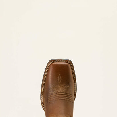 Round Up Holly Wide Square Toe Western Boot Toe