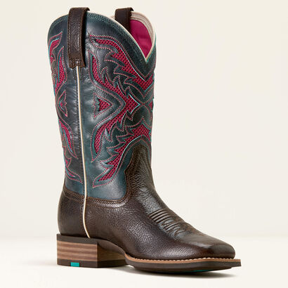 San Angelo VentTEK 360 Wide Square Toe Western Boot Medial