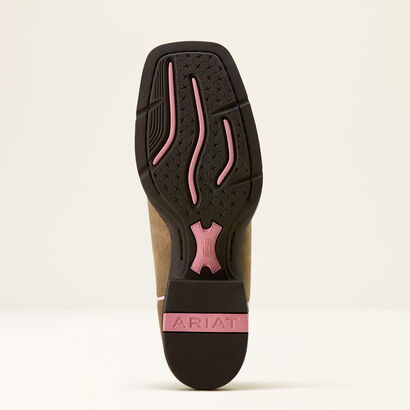 Round Up Ruidoso Wide Square Toe Western Boot Sole